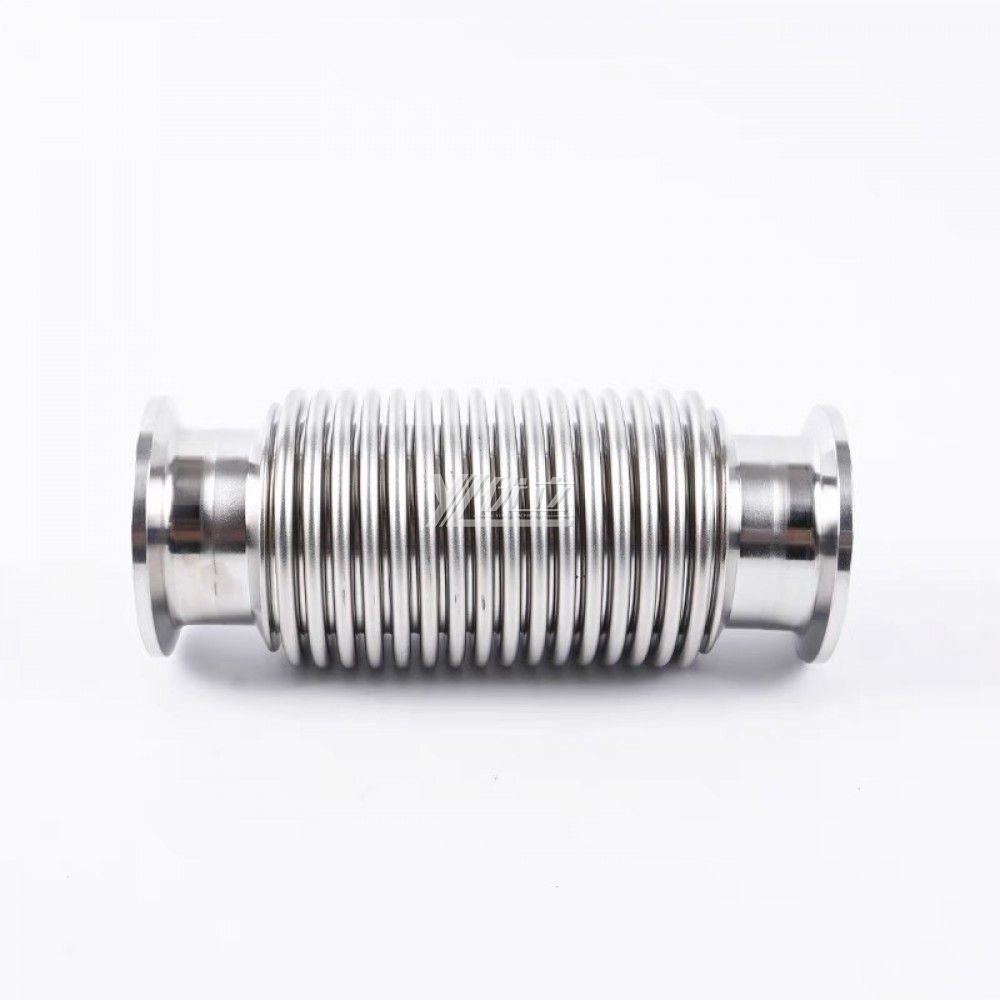 YOULI Food Grade Sanitary Stainless Steel 304 SS316L100-4000mm SMS DIN ISO 3A Pipe Fitting Clamped Sylphon Bellows Fitting