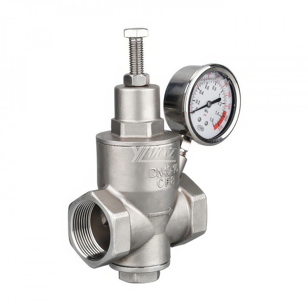 YOULI YZ11X Pressure Gage NPT BSP Pn16 304 316 Stainless Steel Water Branch Membrane Type Female Threaded Pressure Relief Valve