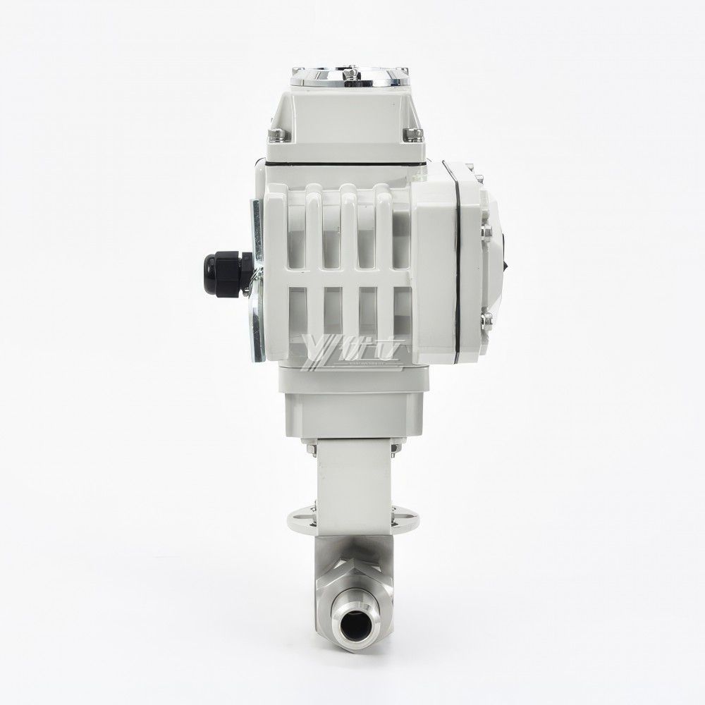 YOULI Hydraulic Pressure 6000psi PN500304 316 Stainless Steel DC24V KHB High Pressure Electric Union Butt Welded Ball Valve