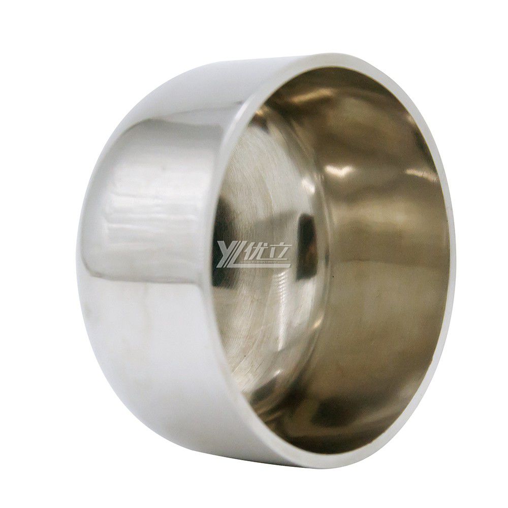 SS316L Stainless Steel Hygienic Dome End Cap with ISO Standard