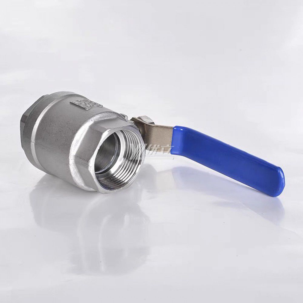 YOULI High Temperature RC NPT BSP 1000wog 1.6mpa 304 316 WCB Stainless Steel With Lock Manual 2PC Threaded Ball Valve