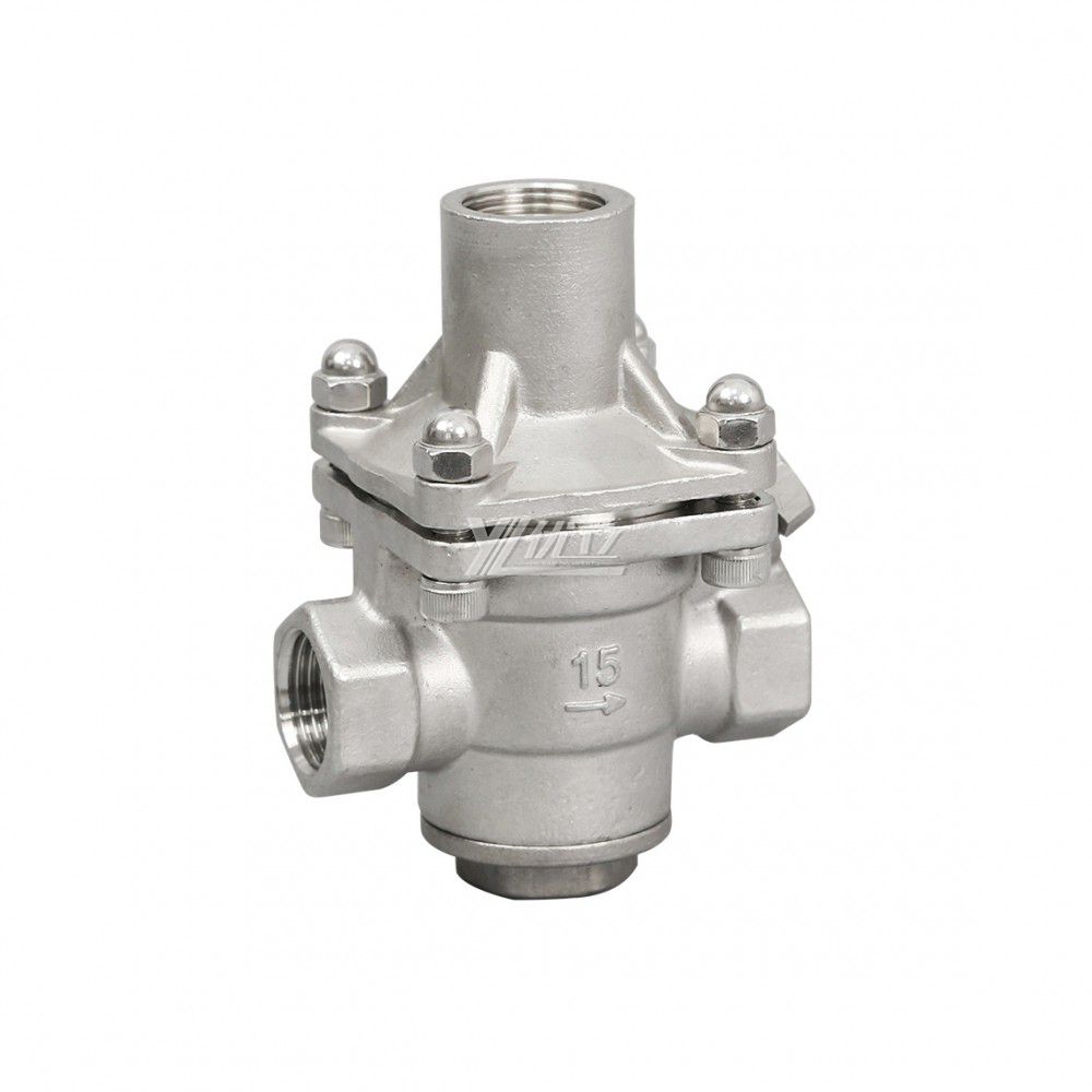 YOULI YZ11X Pressure Gage NPT BSP Pn16 304 316 Stainless Steel Water Branch Membrane Type Female Threaded Pressure Relief Valve