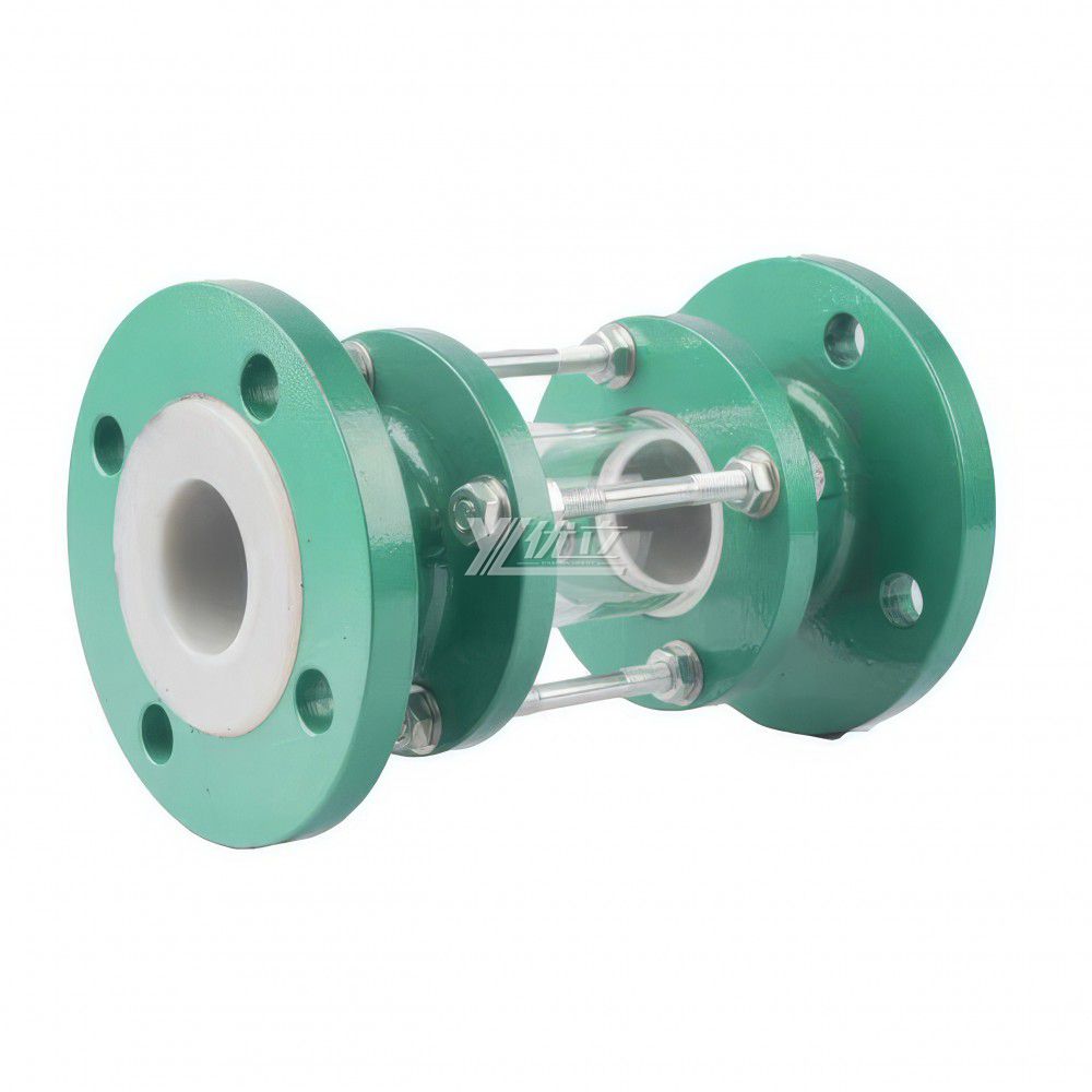 YOULI ANSI 150LB 304 316 Stainless Steel Ss JIS 10K 1.6mpa WCB  Fluorine Lined F46 Glass Tube Flange Mirror Sight Glass