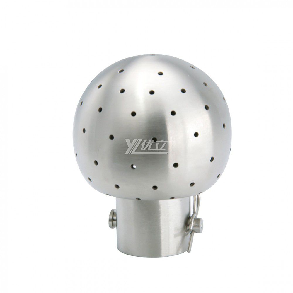 YOULI Hygienic Food Grade Sanitary Bolted Tank Cleaning Stainless Steel 304 SS316L Nozzle Bolted Fixed Cleaning Spray Ball