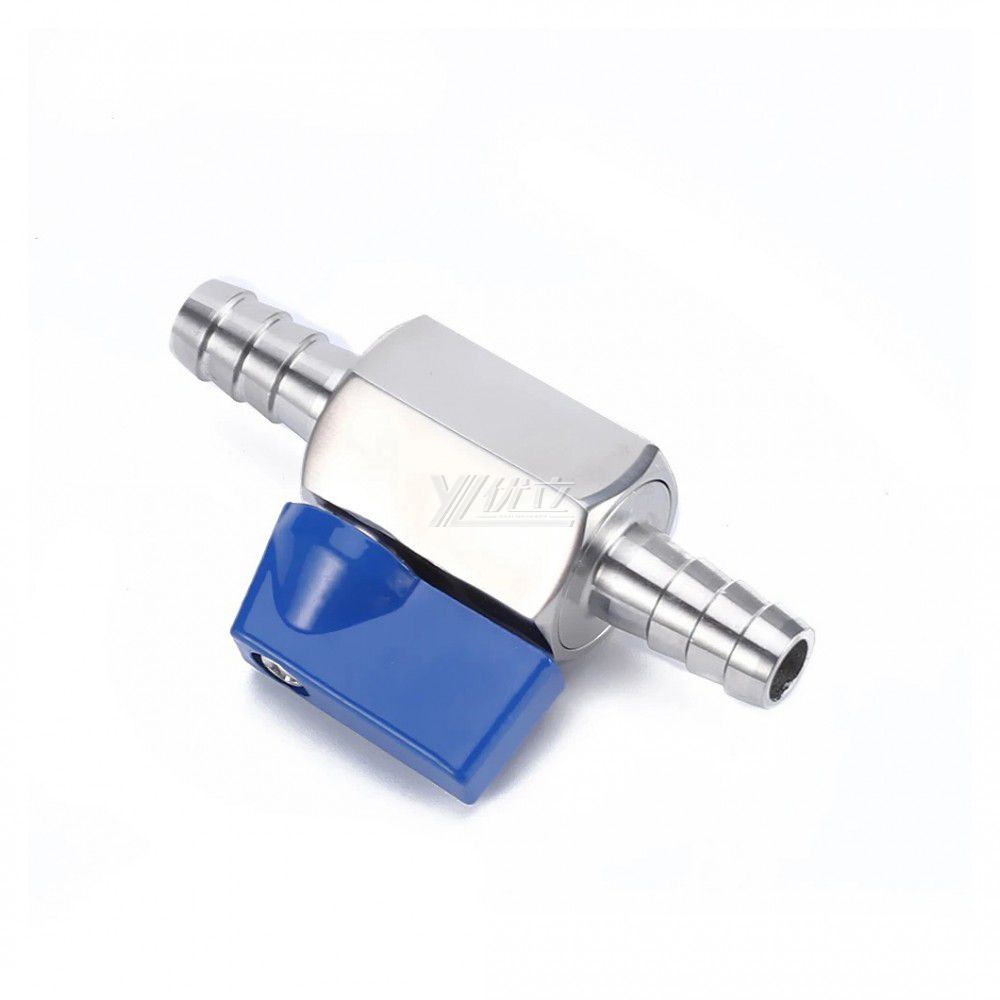 YOULI 1/8" 1/4" NPT BSP 1000WOG PN63 304 316 Stainless Steel Manual Hose Connector Pagoda Mini Ball Valve