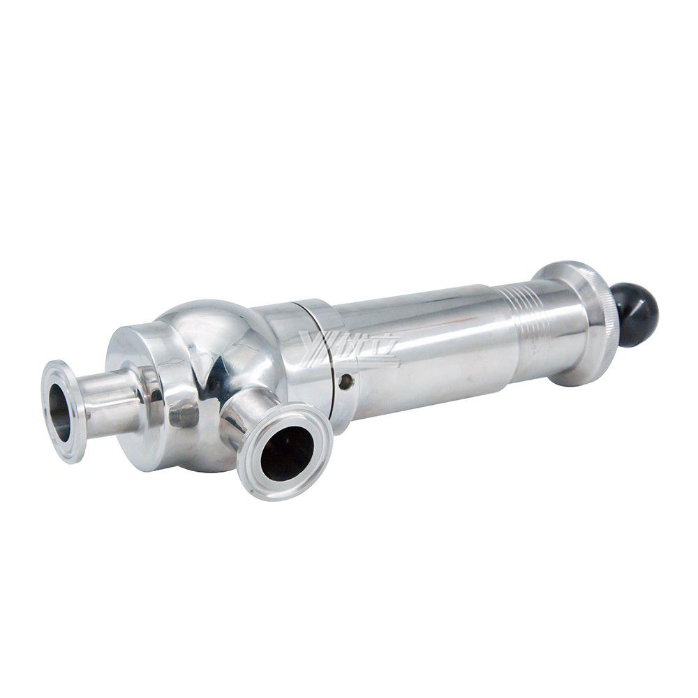 Stainless Steel Sanitary Pressure Air Relief Safety Valve