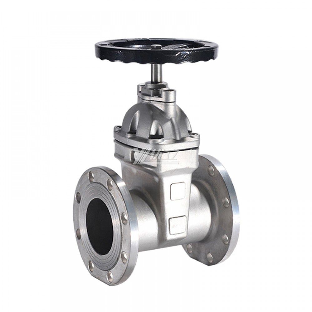 YOULI Zero Leakage Z45X ANSI 150LB 304 316 Stainless Steel Cast Iron PN16 Non Rising Stem Soft Seal Flanged Gate Valve