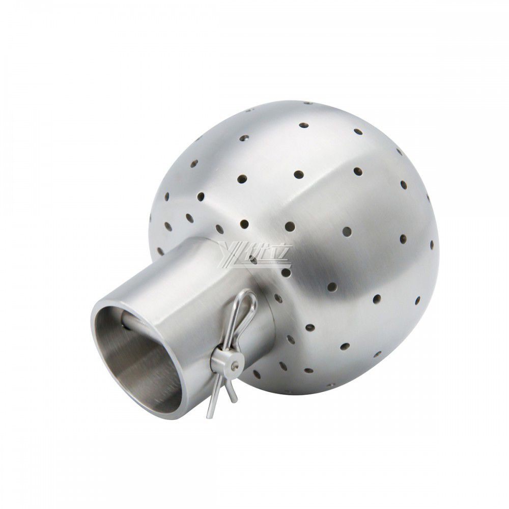 YOULI Hygienic Food Grade Sanitary Bolted Tank Cleaning Stainless Steel 304 SS316L Nozzle Bolted Fixed Cleaning Spray Ball
