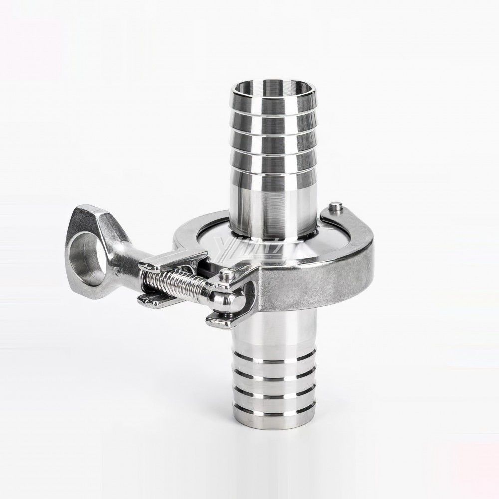 YOULI Best-in-Class Hygienic Food Grade Sanitary Stainless Steel 304 316L SMS Clamped Hose Adapter Sets