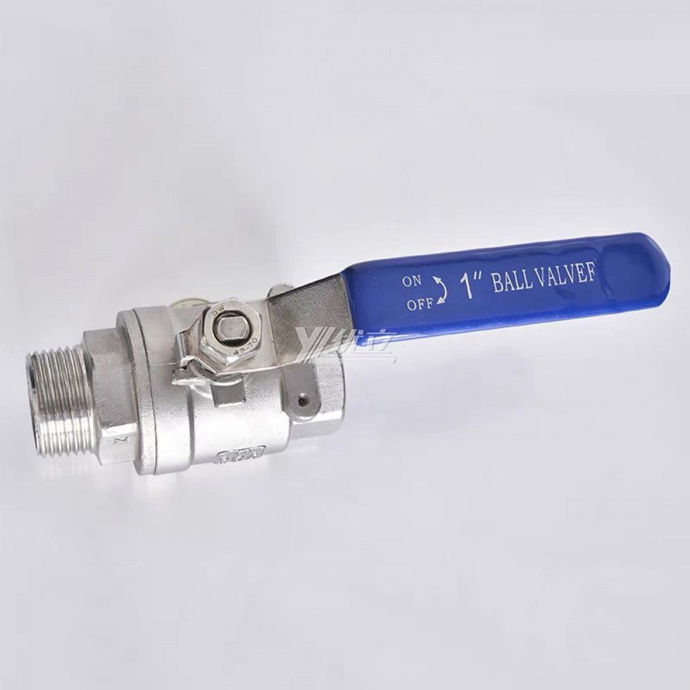 YOULI Professional Grade NPT BSP 1000wog 1.6mpa 304 316 Stainless Steel manual 2 piece Male Female threaded Ball Valve