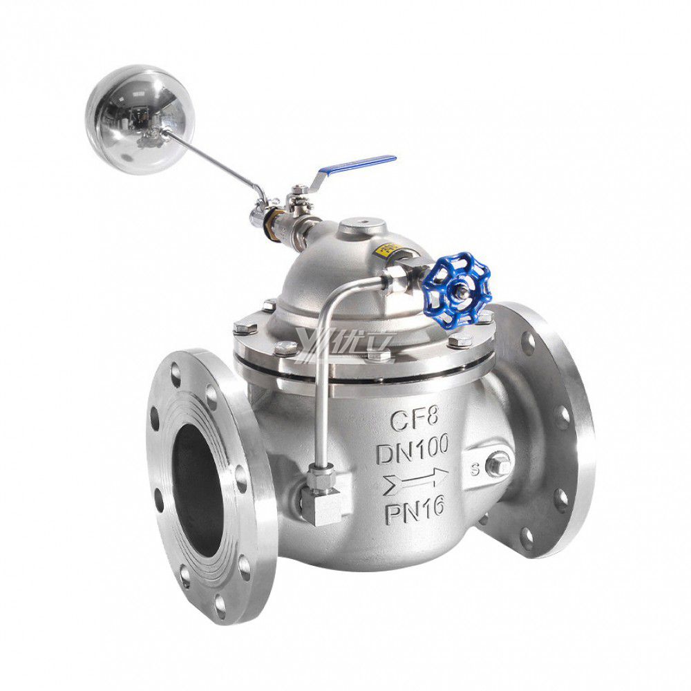 YOULI Stainless Steel ANSI 150lb Pn16-64 304 316 WCB Carbon Steel Water Level Hydraulic 100X Remote Control Valve