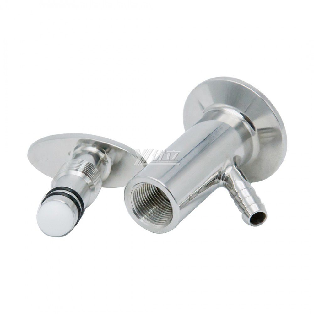 YOULI Manufacture Hygienic Food Grade Sanitary Medical Stainless Steel 304 316L Manual Tri Clamped Sample Valve