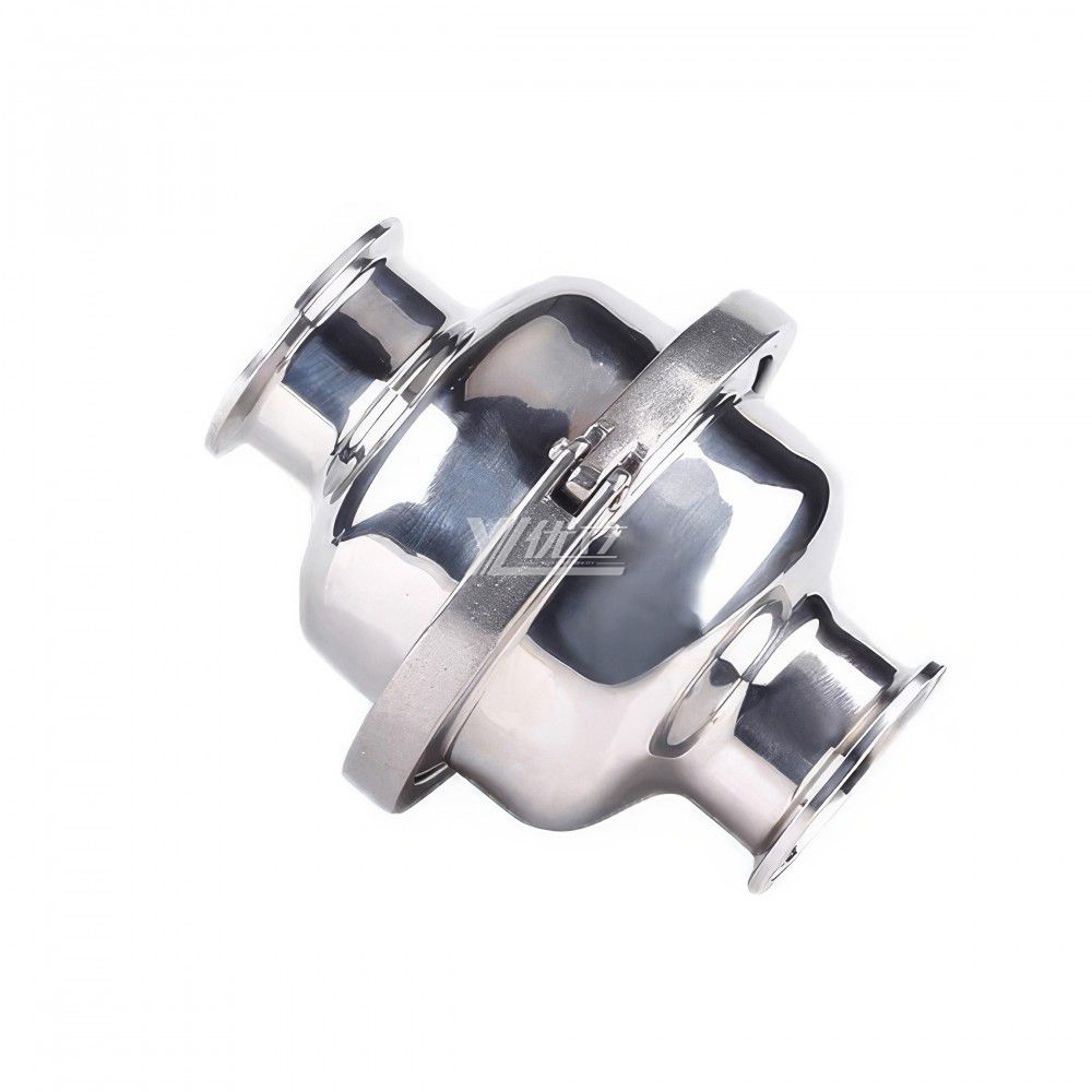 YOULI Hygienic Food Grade SS 304 316L Stainless Steel Milk Beer Honey Sanitary Ball Type Tri Clamped Strainer  Filter