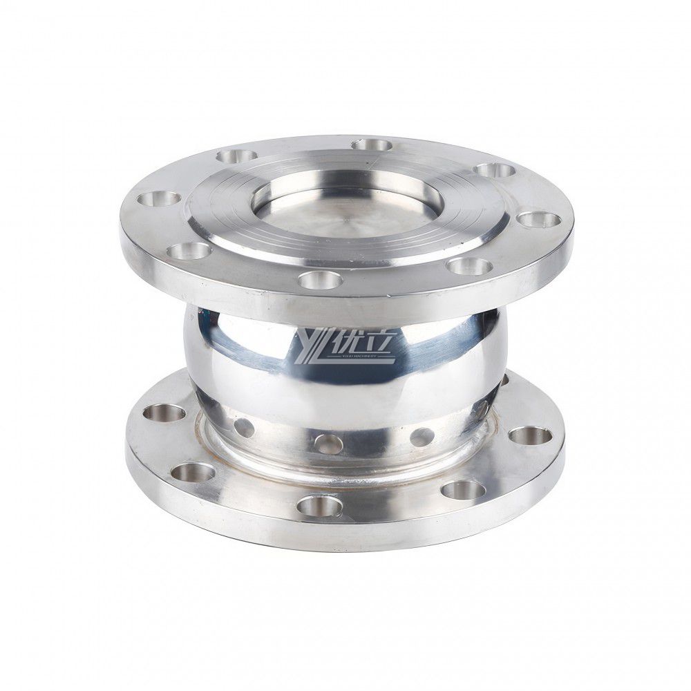 YOULI Hygienic Food Grade Sanitary Stainless Steel  Ends Nrv  Ball Type Flange Non Return Ckeck Valves