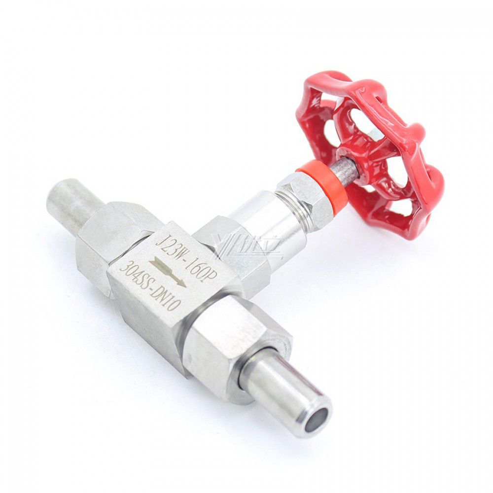 YOULI J23W Highly Durable Stainless Steel 304 316 WCB 16-32mpa High Pressure Double Union Butt Welded Needle Globe Valve