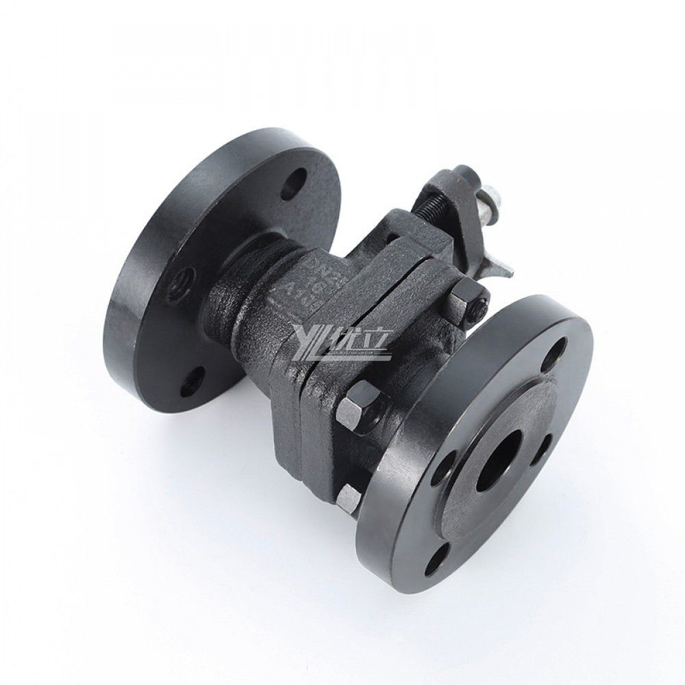 YOULI High Temperature Metal Seal High Pressure API ANSI150-1500LB Stainless Steel 304 316 A105 Forged 2 piece Flanged Ball Valve
