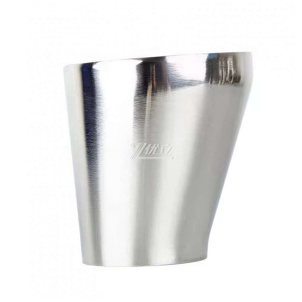 YOULI Hygienic Food Grade Sanitary Stainless Steel 304 SS316L 3A SMS DIN ISO Welded Pipe Fitting Eccentric Welded Reducer