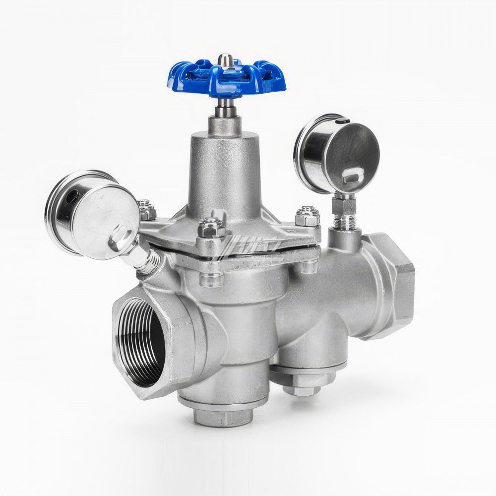 YOULI YZ11X Pressure Gauge NPT BSP Pn16 304 316 Stainless Steel Water Shockproof Female Threaded Filter Pressure Relief Valve