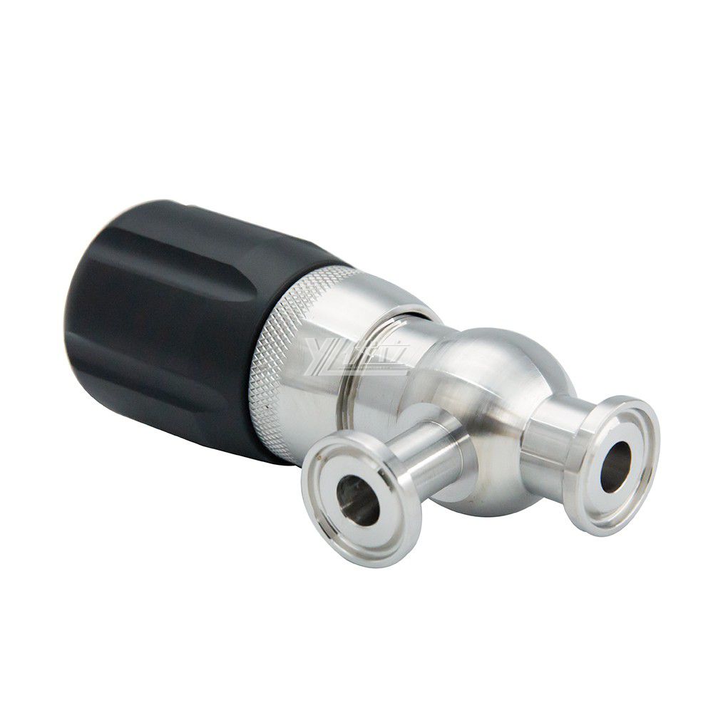YOULI Best-in-Class Hygienic Food Grade Sanitary Stainless Steel 304 316L Tri Clamped Sanitary Mini Asepsis Safety Valve