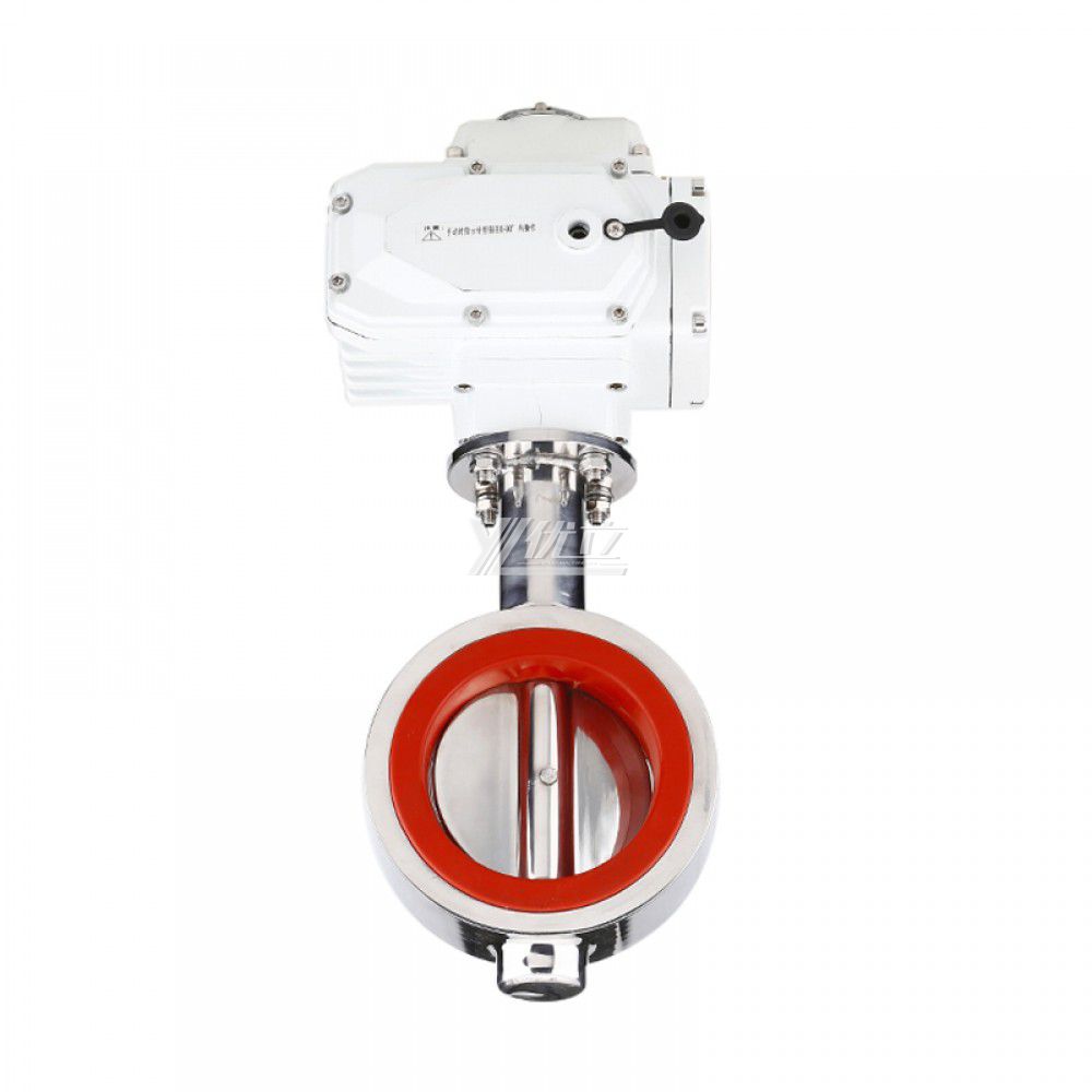 YOULI Hygienic Food Grade Stainless Steel 3A/SMS/DIN 304 316L Motorized DC24V Sanitary Electric Wafer Butterfly Valve