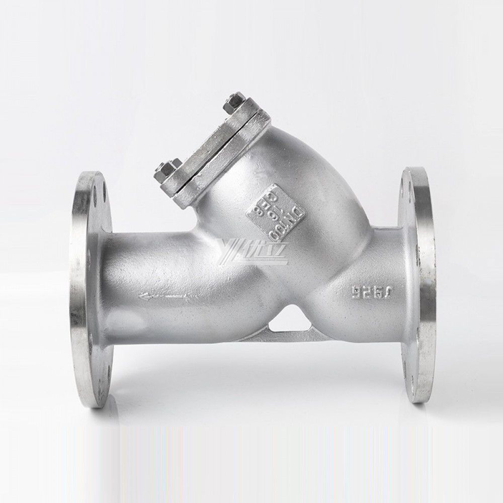 YOULI High-Grade Stainless Steel Pipeline 300 Mesh 304 316 WCB ANSI 150LB JIS 10K PN16 Custom Y Type  Flange Strainer  Filter