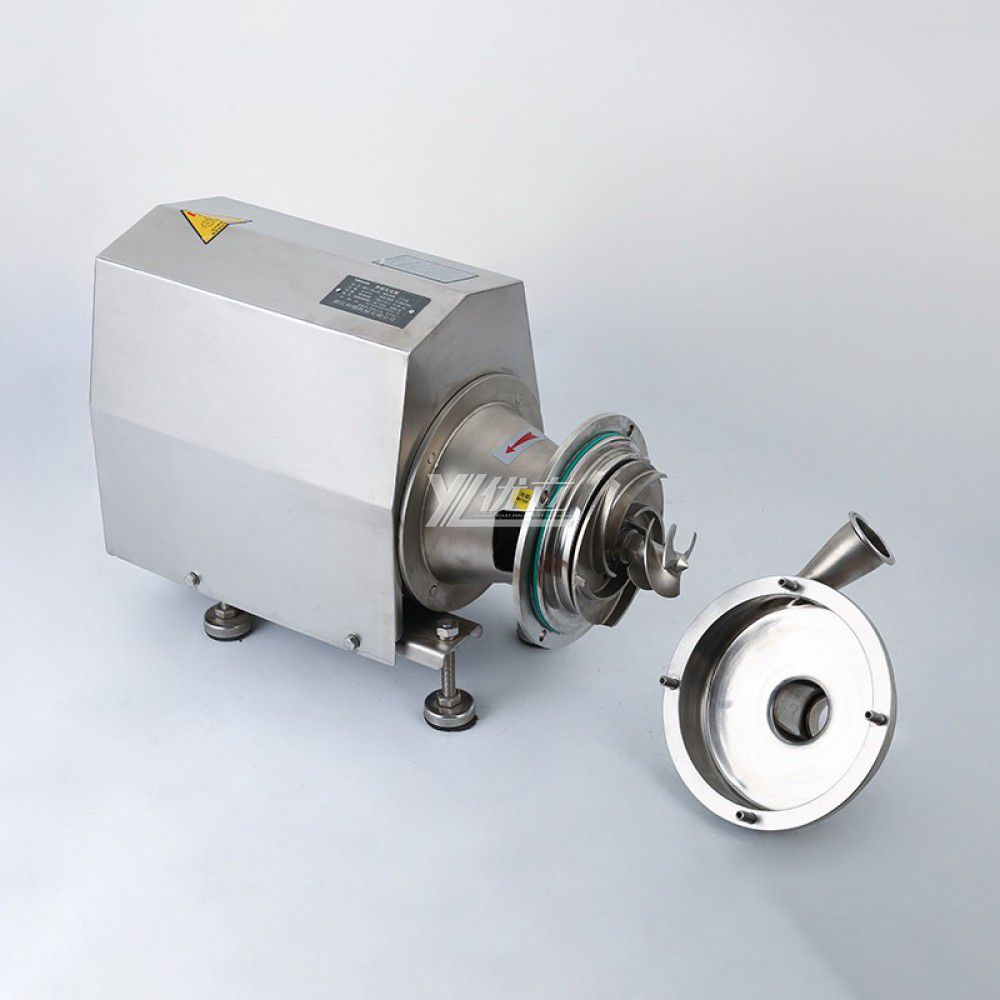 YOULI DIN SMS Connect Hygienic Food Grade Stainless Steel Ss 304 316L AC380V AC220V Vacuum Sanitary Negative Pressure Pump