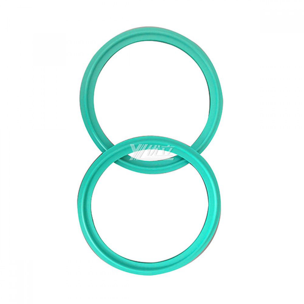 4"Sanitary Detect Tri Clamp Green VITON Sealing Ring