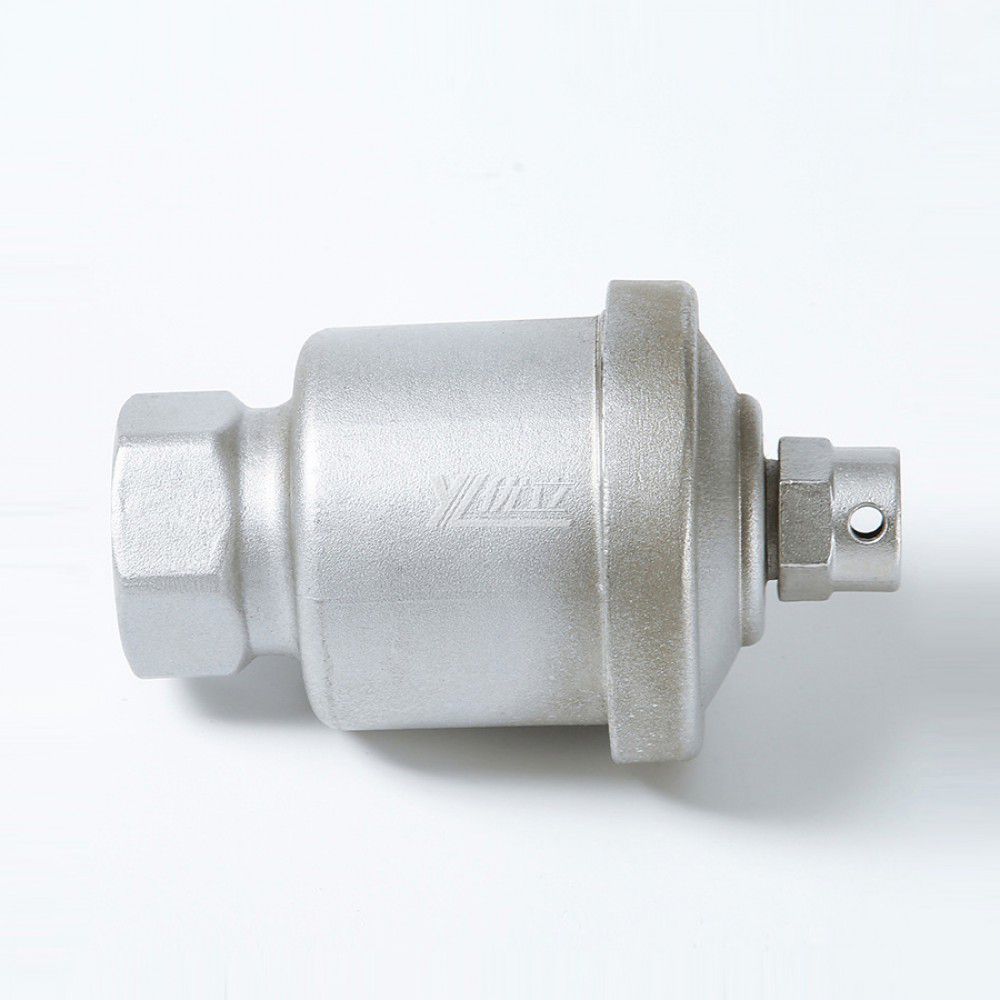 YOULI Precision Stainless Steel 1.6mpa 304 316 WCB NPT BSP RC P11 Auto air Female Threaded Exhaust Valve Vent Valve