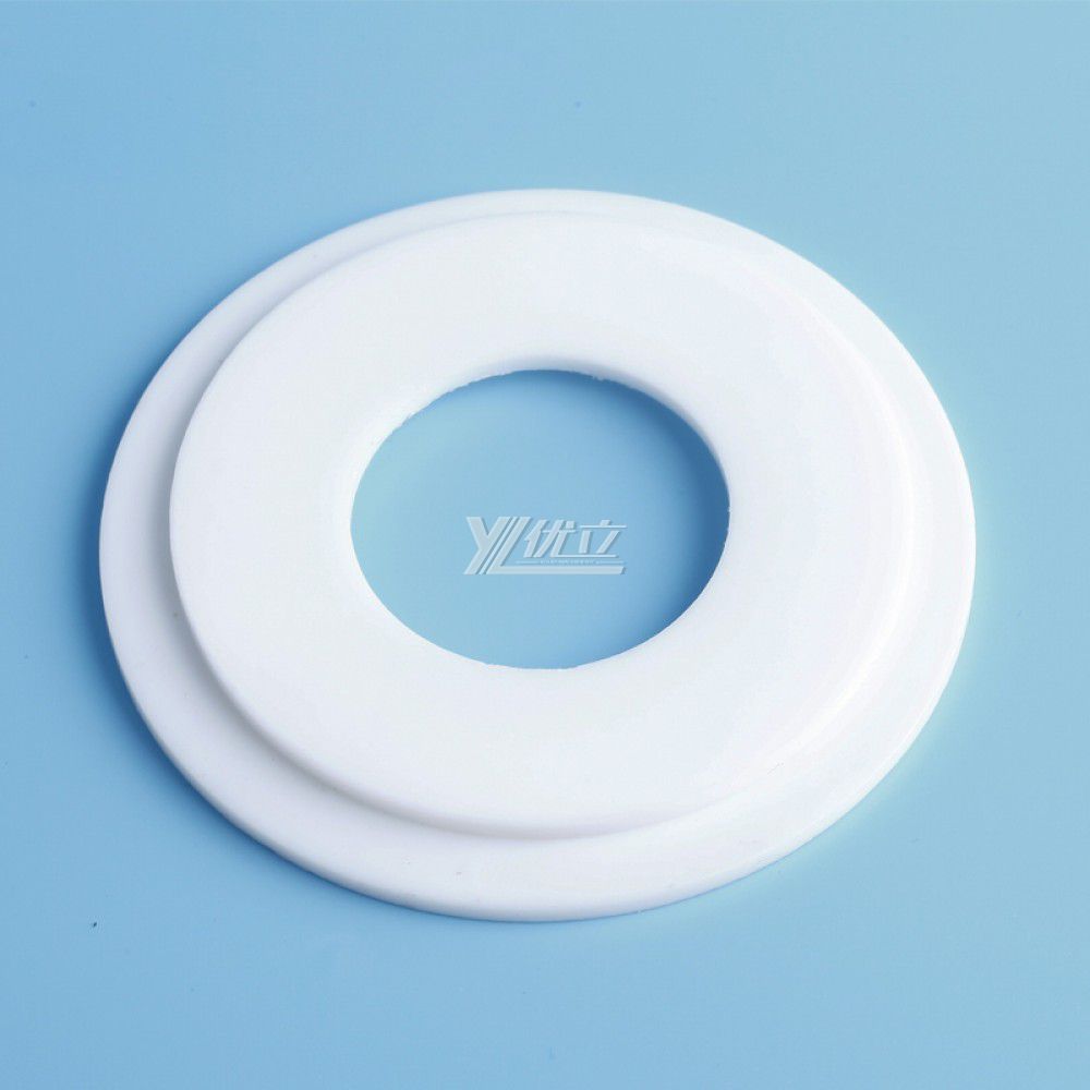YOULI Hygienic Food Grade Customized White Pipe Sanitary PTFE Sealing Ring Non Standard Flange Gasket