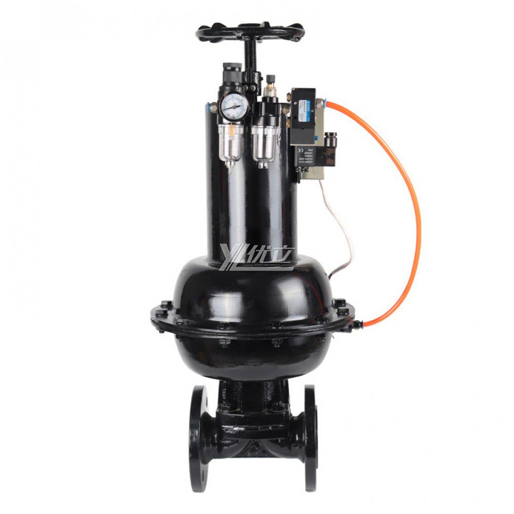 YOULI BS ANSI 150LB 300LB 304 316 EG6B41J  1.6mpa WCB Normally Closed Rubber Lined Flange Pneumatic Diaphragm Valve