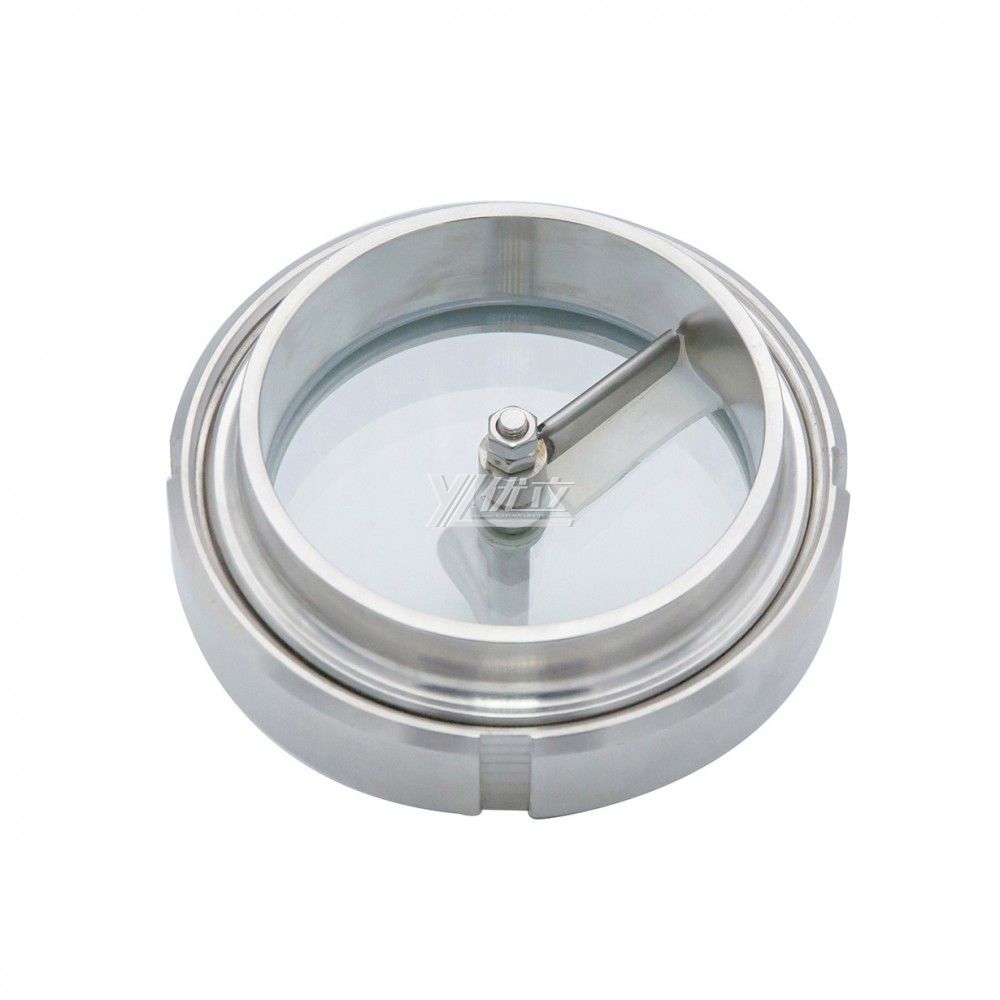 YOULI Best-in-Class Hygienic Food Grade Sanitary Stainless Steel 304 316L SMS With Wiper Union Sight Glass