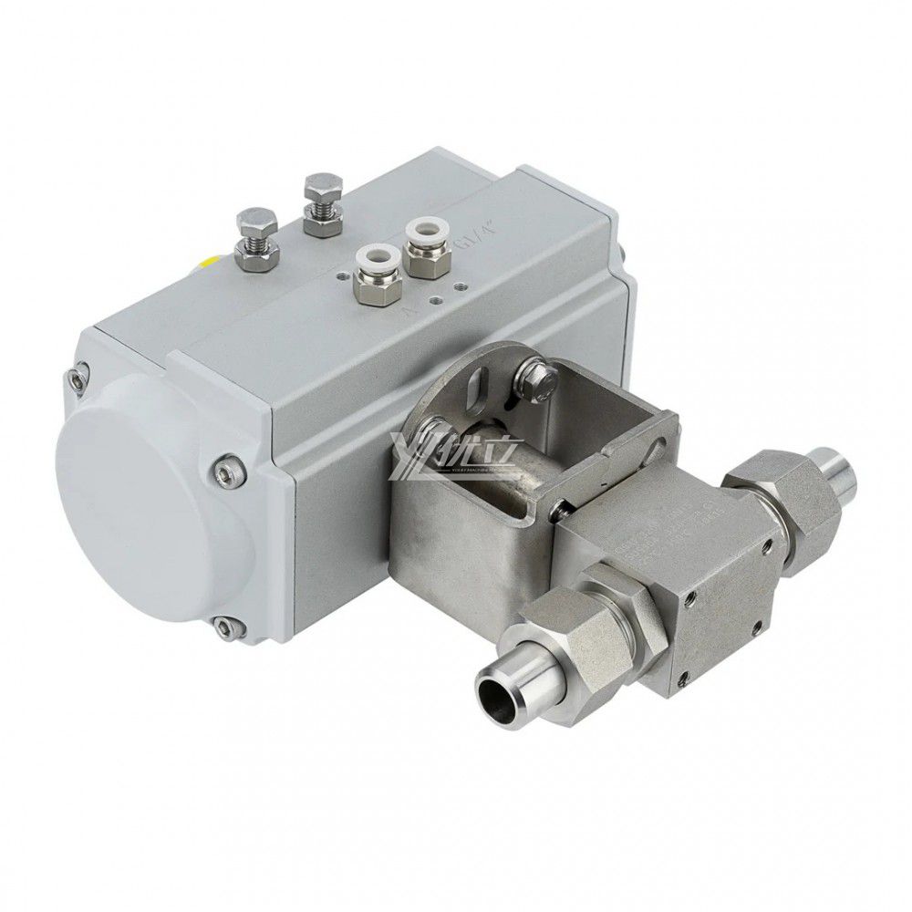 YOULI Hydraulic Pressure PN500 Stainless Steel 304 316 KHB 31.5mpa 6000psi High Pressure Union Butt Welded Pneumatic Ball Valve