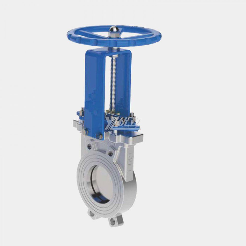 YOULI High Temperature ANSI 150LB Stainless Steel 304 316 JIS 10K-20K 1.6mpa WCB Manual Wafer Knife Gate Valve