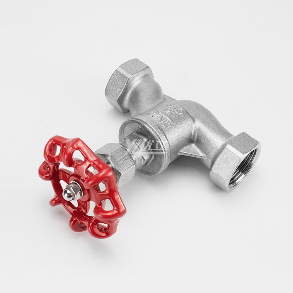 YOULI High Temperature Steam NPT BSP 1.6mpa 200wog 304 316 Stainless Steel WCB S Type Manual Screw Female Threaded Globe Valve