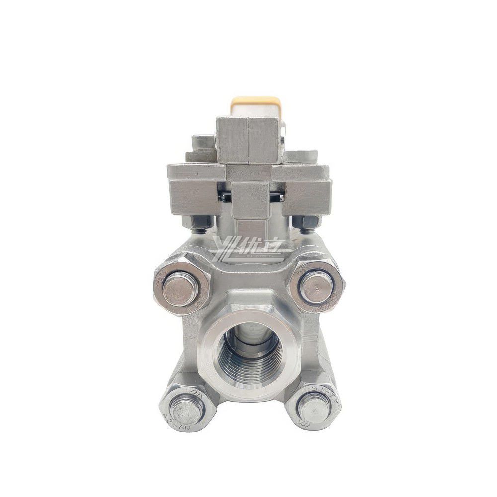YOULI High Temperature  NPT BSP 2000wog PN130 Stainless Steel 304 316 Manual High Pressure 3PC Thread Ball Valve
