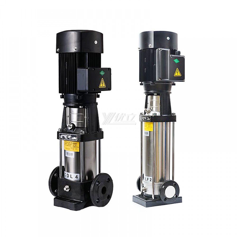 YOULI Industry CDL/CDLF Stainless Steel Cast Iron  304 316L 380V Water Transport Booster Vertical Multi-stage Centrifugal Pump