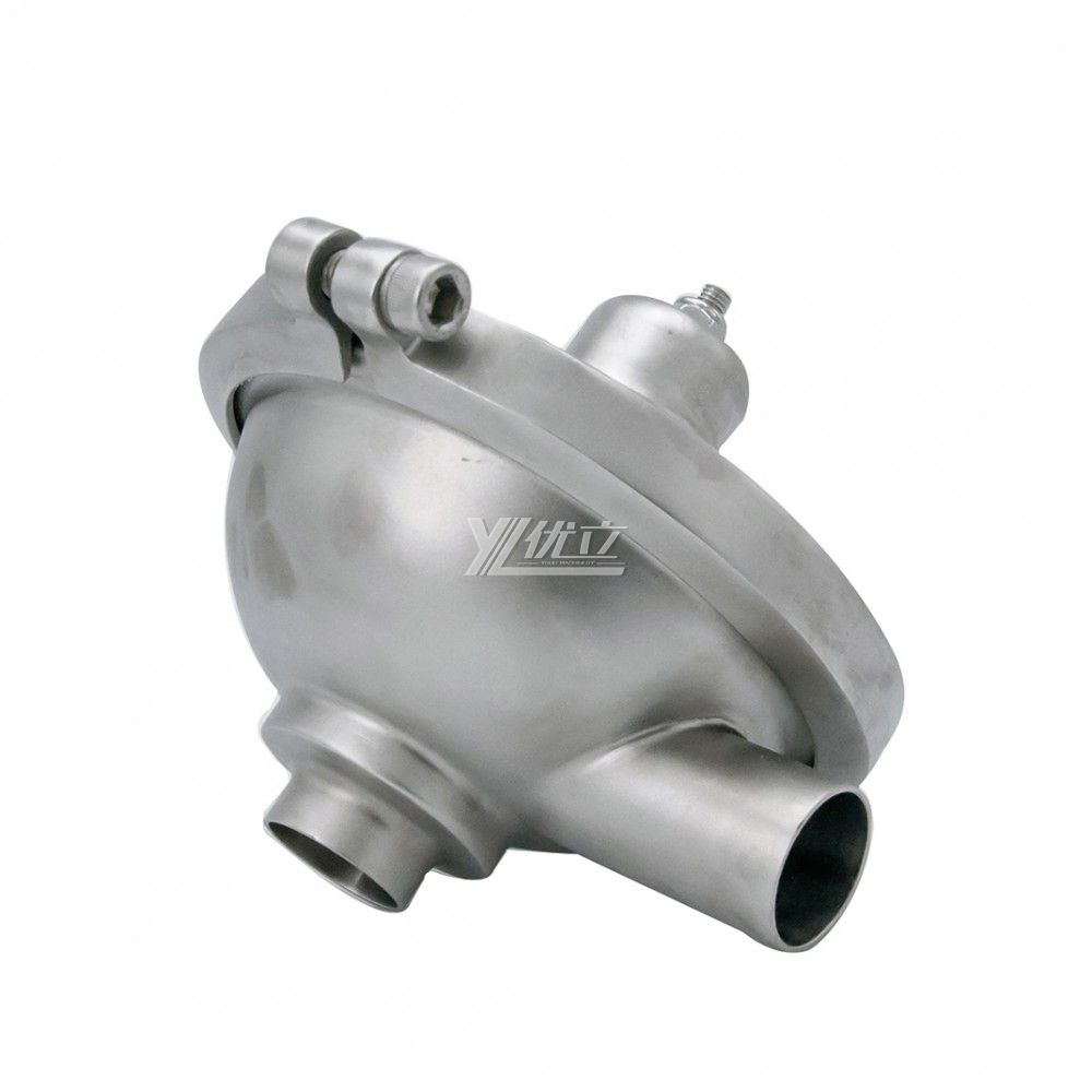 YOULI Hygienic Food Grade Stainless Steel 304 316L welded Constant Pressure Valves
