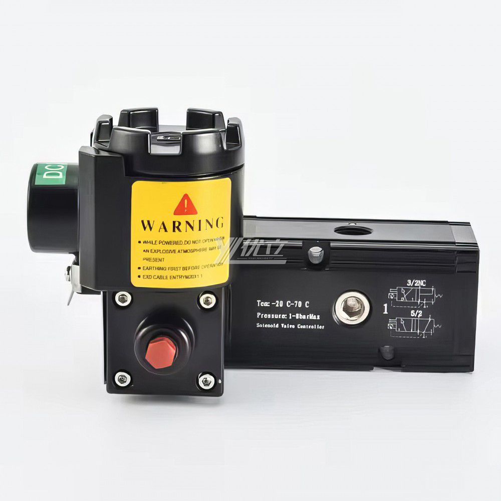 YOULI Innovative Durable Anti-leakage 1/4" IP66 DC24V AC220V ExdllCT6 Two-position Five-way Explosion-proof Solenoid Valve