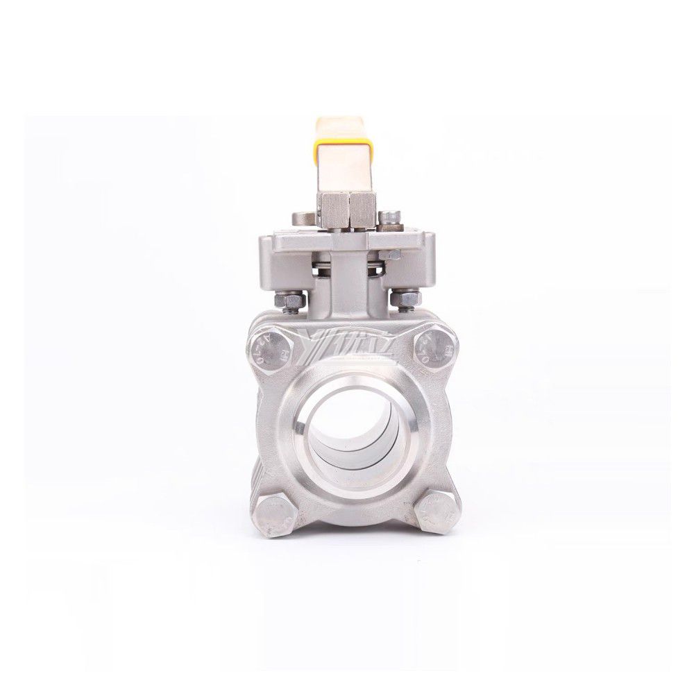 YOULI High Temperature  NPT BSP 2000wog PN63 Stainless Steel 304 316 Manual High Pressure 3PC Welded Ball Valve