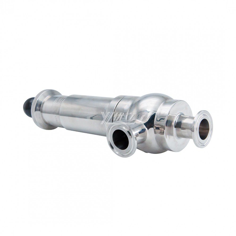 YOULI Best-in-Class  Hygienic Food Grade Sanitary Stainless Steel 304 316L Scale Adjustable Tr Clamped Sanitary Safety Valve