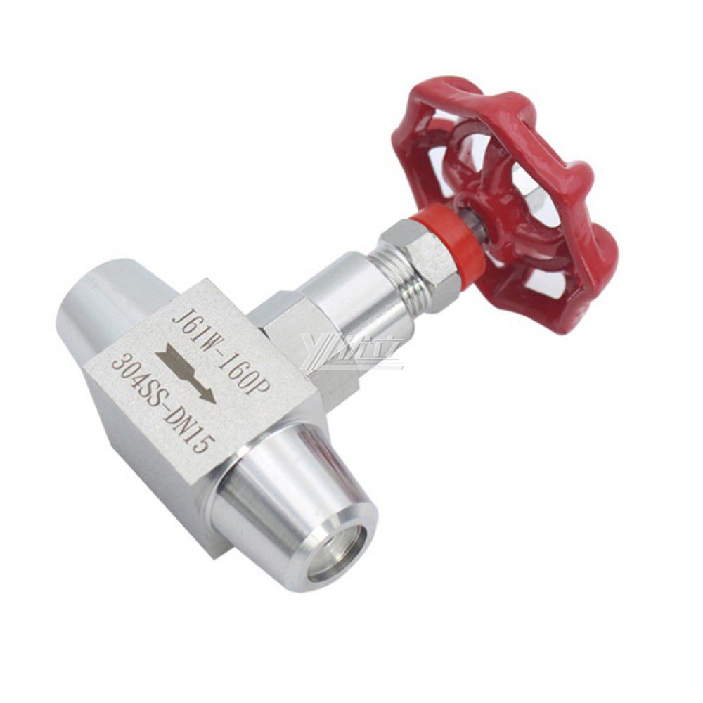 YOULI Stainless Steel J61W 304 316 WCB 16mpa High Pressure Double Butt Welded Needle Globe Valve