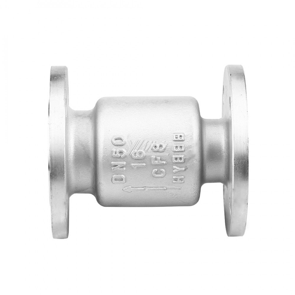 YOULI Stainless Steel High Temperature  Steam ANSI 150LB 304 316 1.6mpa WCB Non-return NRV Vertical Type Flanged Check Valve