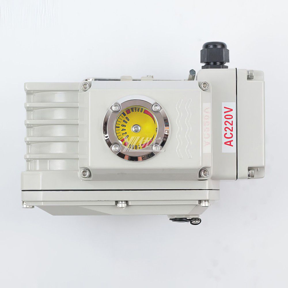 YOULI Customized DC24V AC220V 90° 180° Large Torque Ip67 On/off Use Regulating 4-20mA with Feedback Motorized Electric Motor Actuator