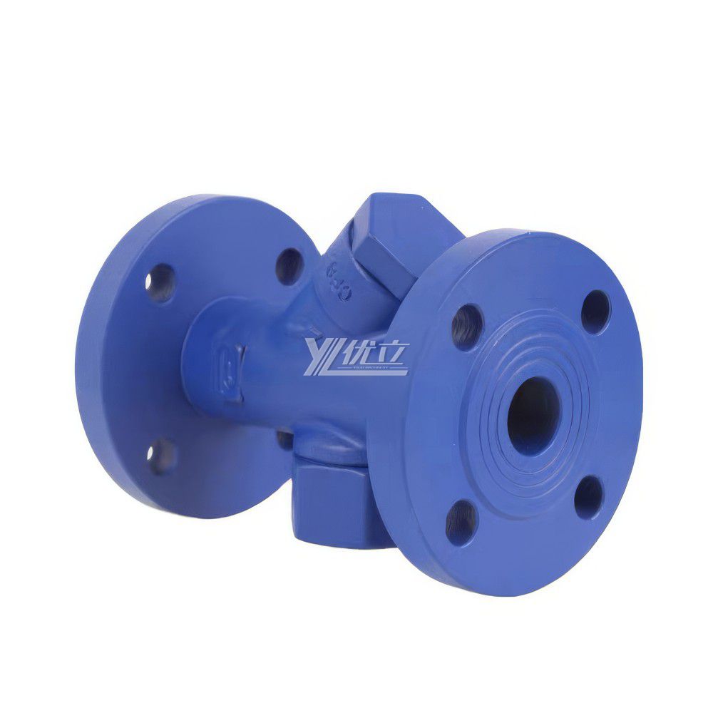 YOULI Durable Anti-leakage High Temperature 1.6mpa 304 316  Stainless Steel Y Type Thermal Power Flanged Steam Water Trap Valve