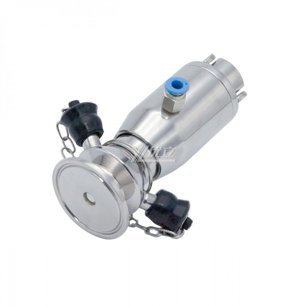 YOULI Precision-Made Hygienic Food Grade Sanitary Stainless Steel 304 316L Manual Pneumatic Sterile Tri Clamped Sample Valve