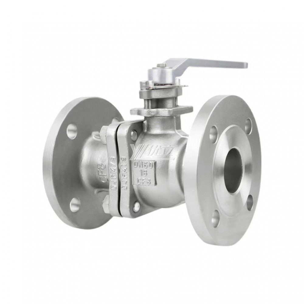 YOULI High Temperature 300 Degrees Celsius PN16-64 API ANSI150-300LB JIS10K Stainless Steel 304 316  WCB Flanged Ball Valve