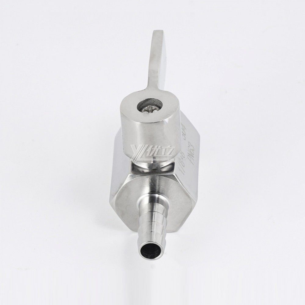 YOULI 1/8" 1/4" NPT BSP 1000WOG PN63 304 316 all Stainless Steel Handle Manual Hose Connector Pagoda Male Thread Mini Ball Valve