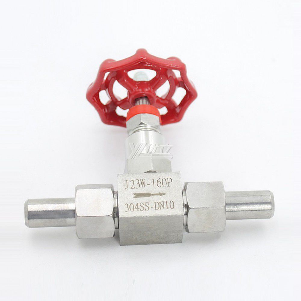 YOULI J23W Highly Durable Stainless Steel 304 316 WCB 16-32mpa High Pressure Double Union Butt Welded Needle Globe Valve