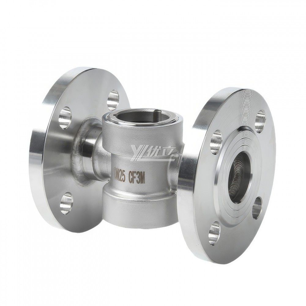 YOULI BSP NPT BSPT Screw Stainless Steel 304 316L Carbon Steel WCB Water Flow Indicator Flanged Impeller Sight Glass