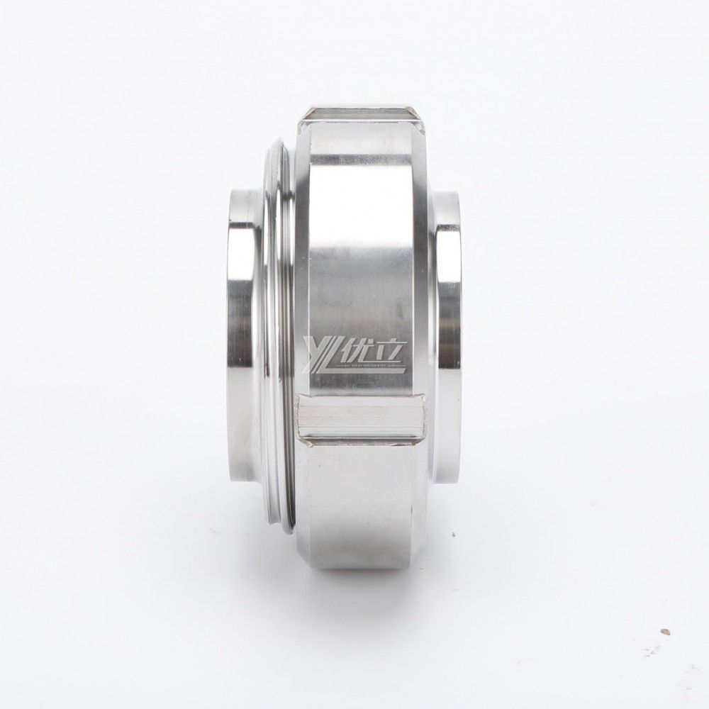 YOULI Hygienic Food Grade Sanitary Stainless Steel 304 SS316L DIN SMS 3A DN25 Round Nut Pipe Fitting 11850 Complete Sets Union